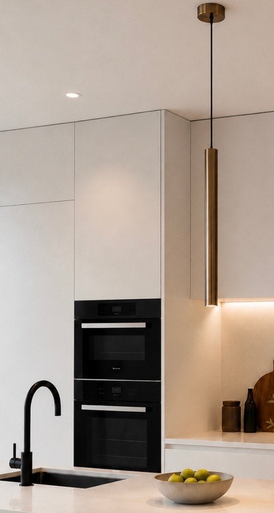 nieuwe hanglampen tube van Ilfari twv € 550,00