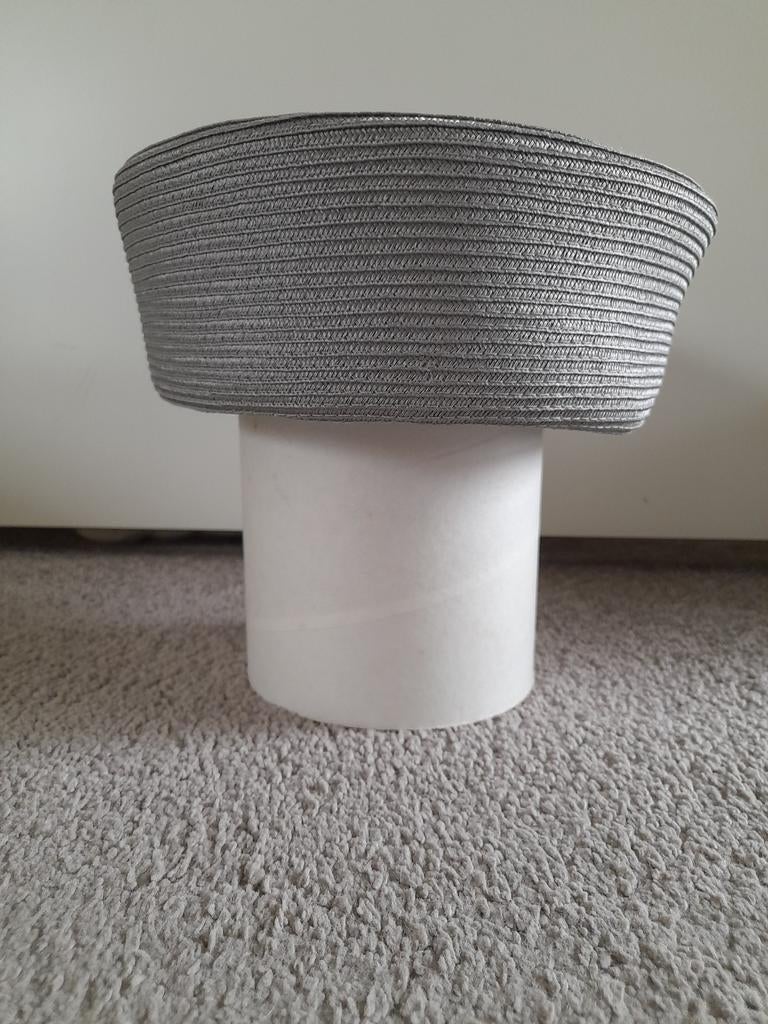 Grijze zomerhoed van Complit by Marisa - Made in Italy, Complit by Marisa, 56 of 57 cm (M, 7 of 7⅛ inch), Hoed, Ophalen of Verzenden