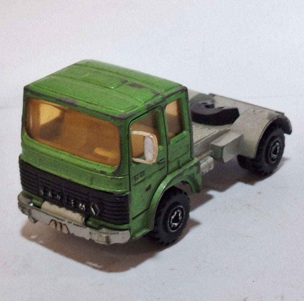 4X Saviem truck Majorette, Ophalen of Verzenden, Gebruikt, Bus of Vrachtwagen, Overige merken