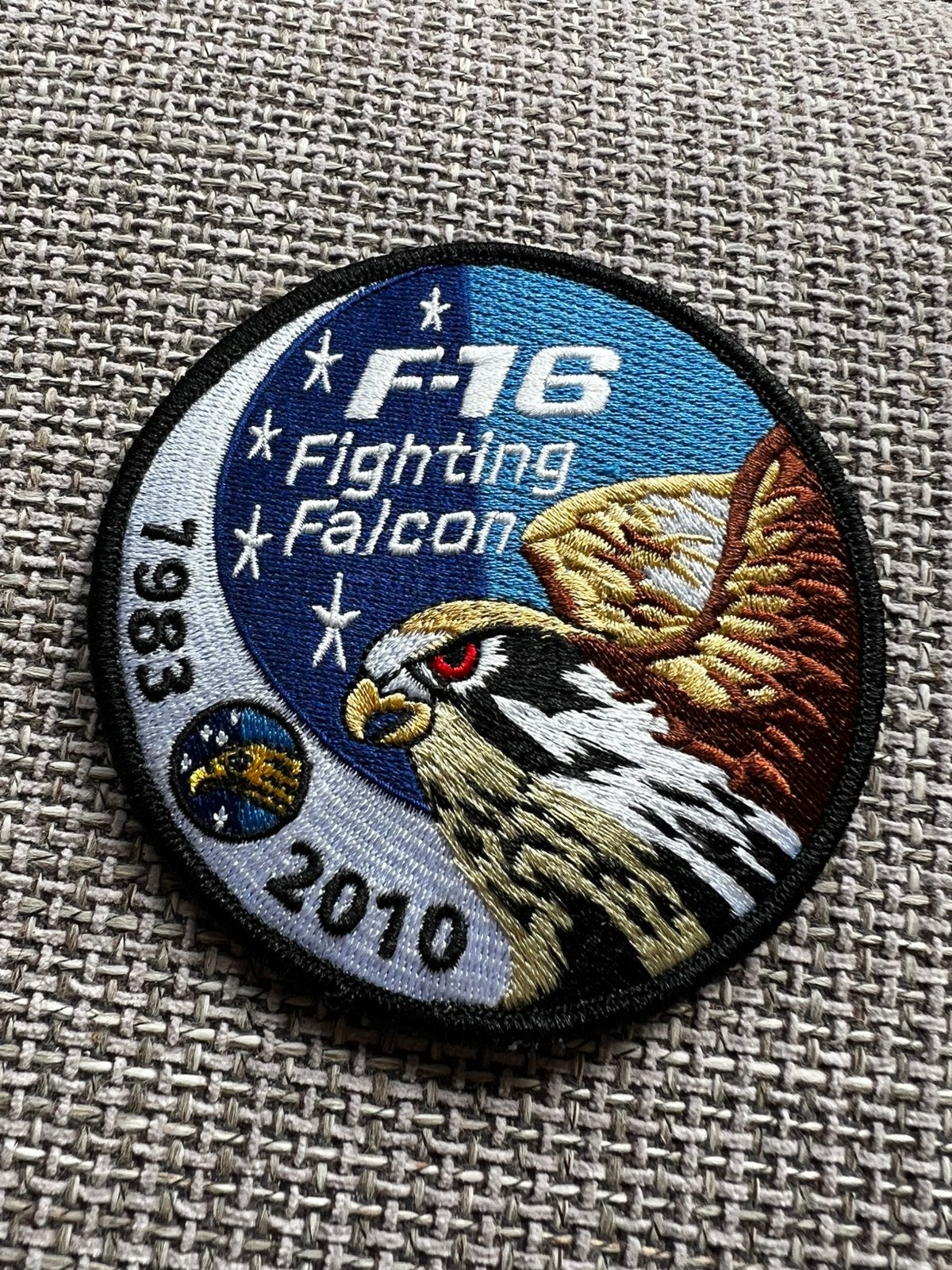 F-16 306 sqn Fighting Falcon Patch 1983-2010, Verzenden, Nieuw