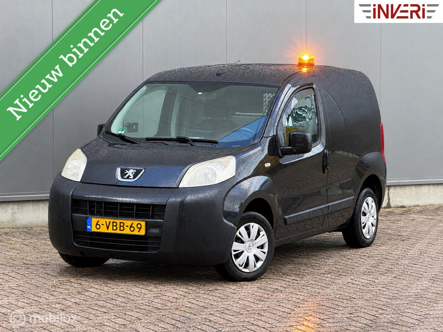 Peugeot Bipper Bestel 1.4 HDi | Camera | Scherm | APK Lang!, Auto's, Stof, Zwart, 4 cilinders, 400 kg