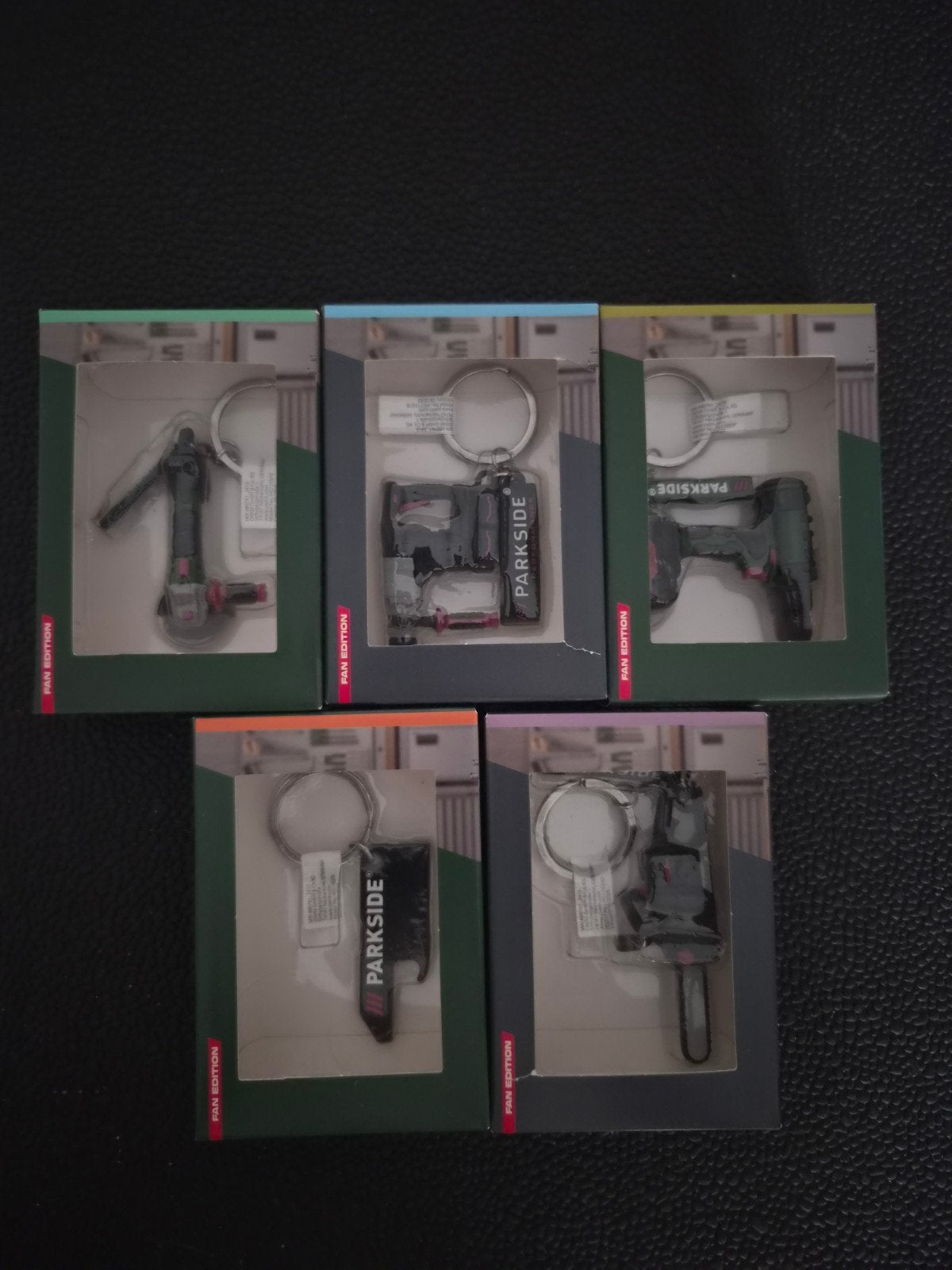 parkside serie sleutelhangers; slijptol, boormachine, Ophalen of Verzenden, Nieuw