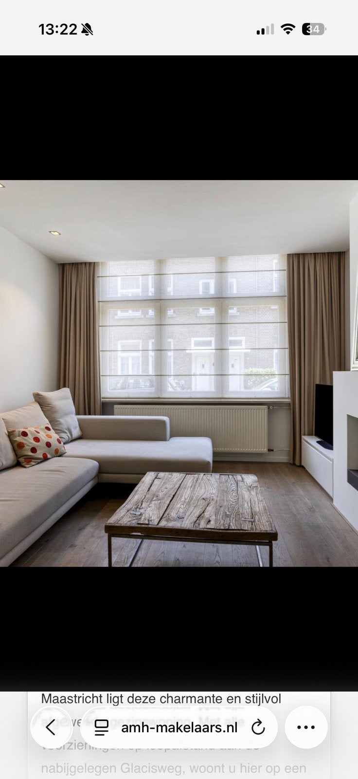 Rolgordijn 270 breed, Huis en Inrichting, Ophalen, Rolgordijn