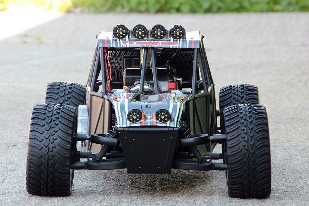 Snelle RC Benzine Buggy Marauder. Big Wheels. 4Pk 80-90 km/h, Benzine, Auto offroad, Nieuw, Ophalen of Verzenden