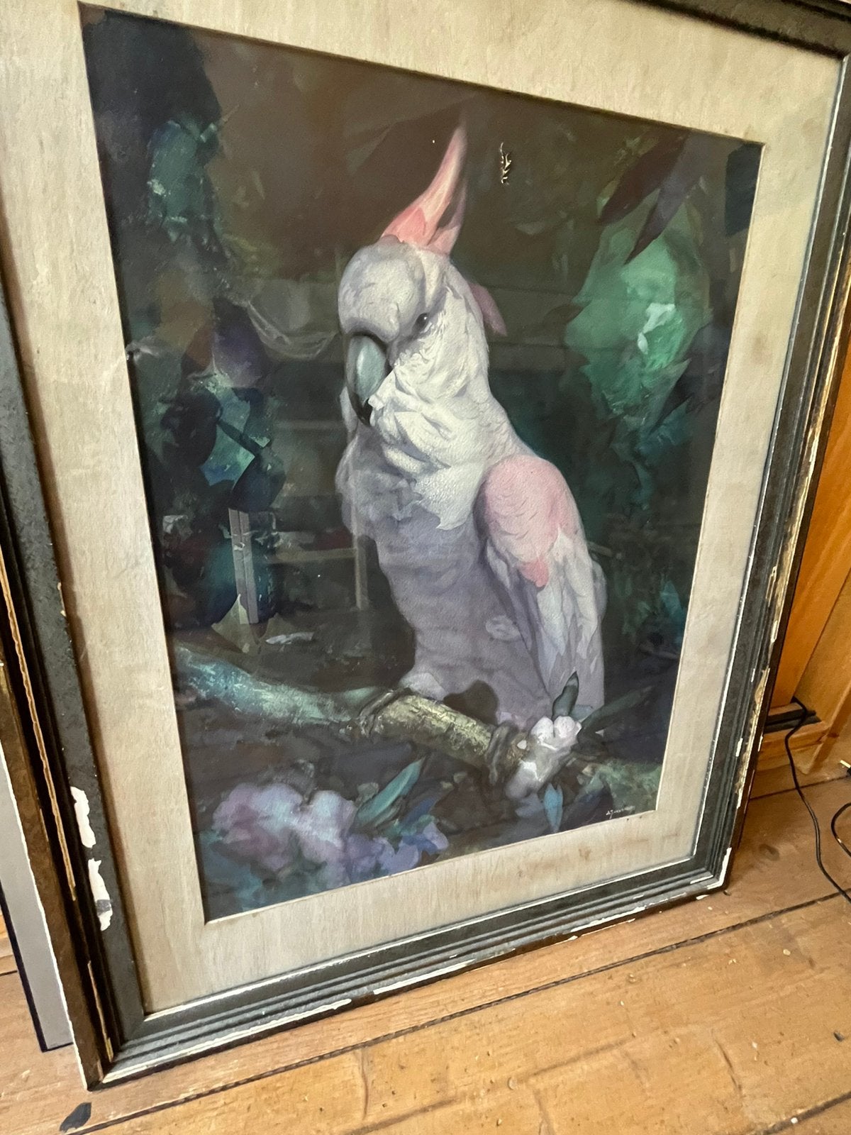 Mooie aquarel A J van t Hoff, Antiek en Kunst, Ophalen