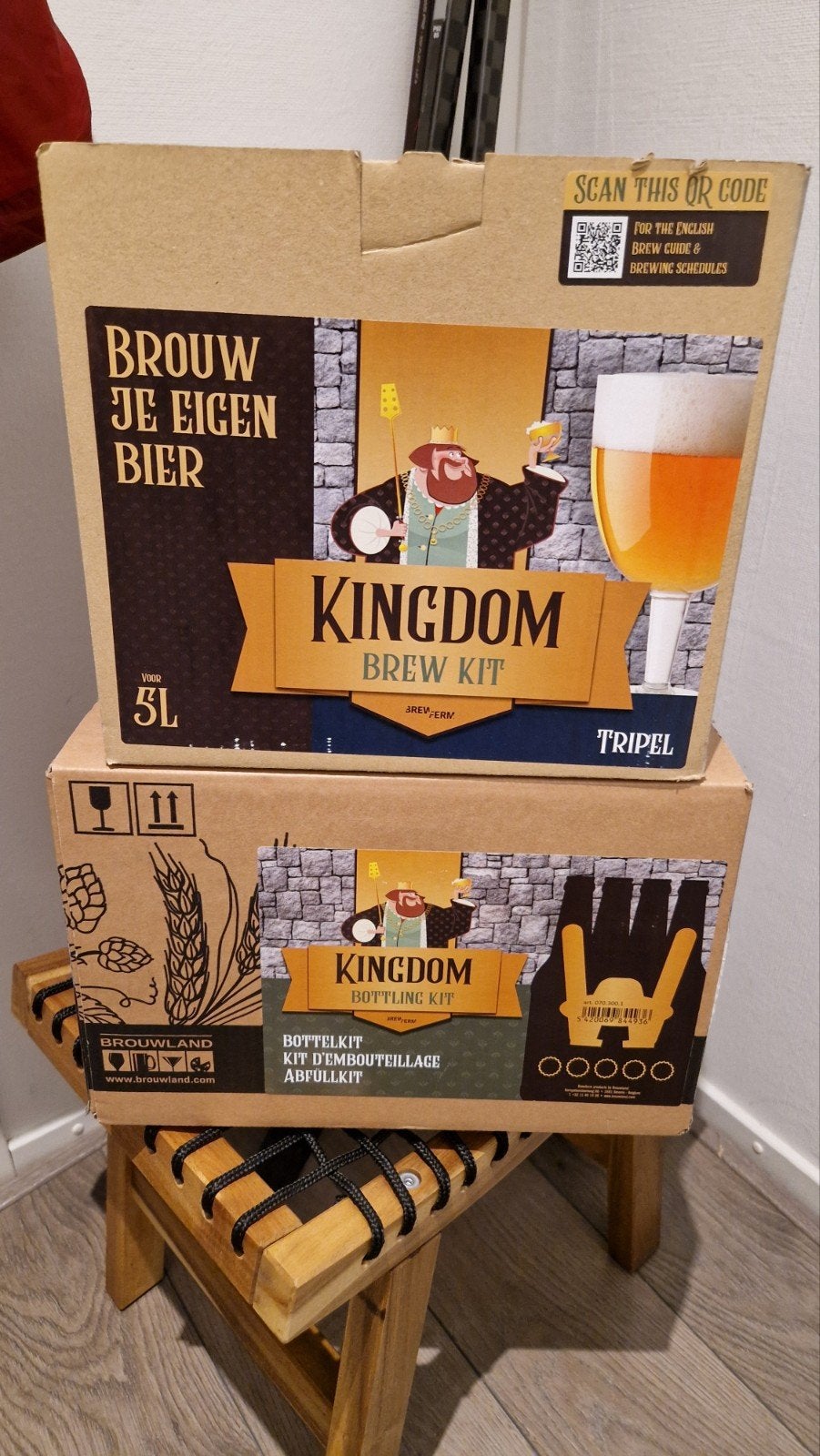 Bierbrouw pakket Tripel + Bottelkit - Brouw je eigen bier!, Ophalen of Verzenden, Nieuw
