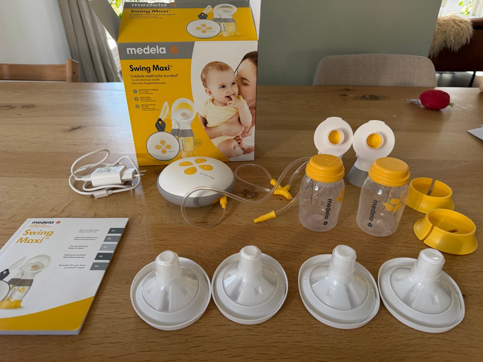 Medela Swing Maxi dubbele elektrische borstkolf, Medela, Draagbaar, Borstkolf, Ophalen of Verzenden