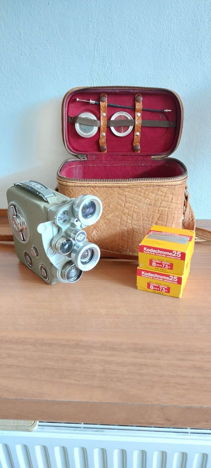 antieke film camera, Ophalen, Overige soorten, Overige merken, Minder dan 8x