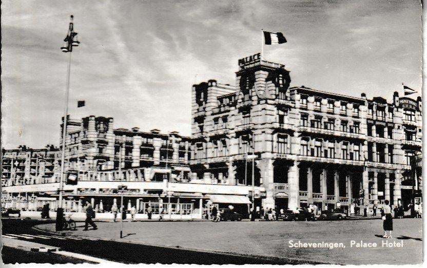 SCHEVENINGEN - PALACE HOTEL, Ophalen of Verzenden, 1940 tot 1960, Ongelopen, Zuid-Holland