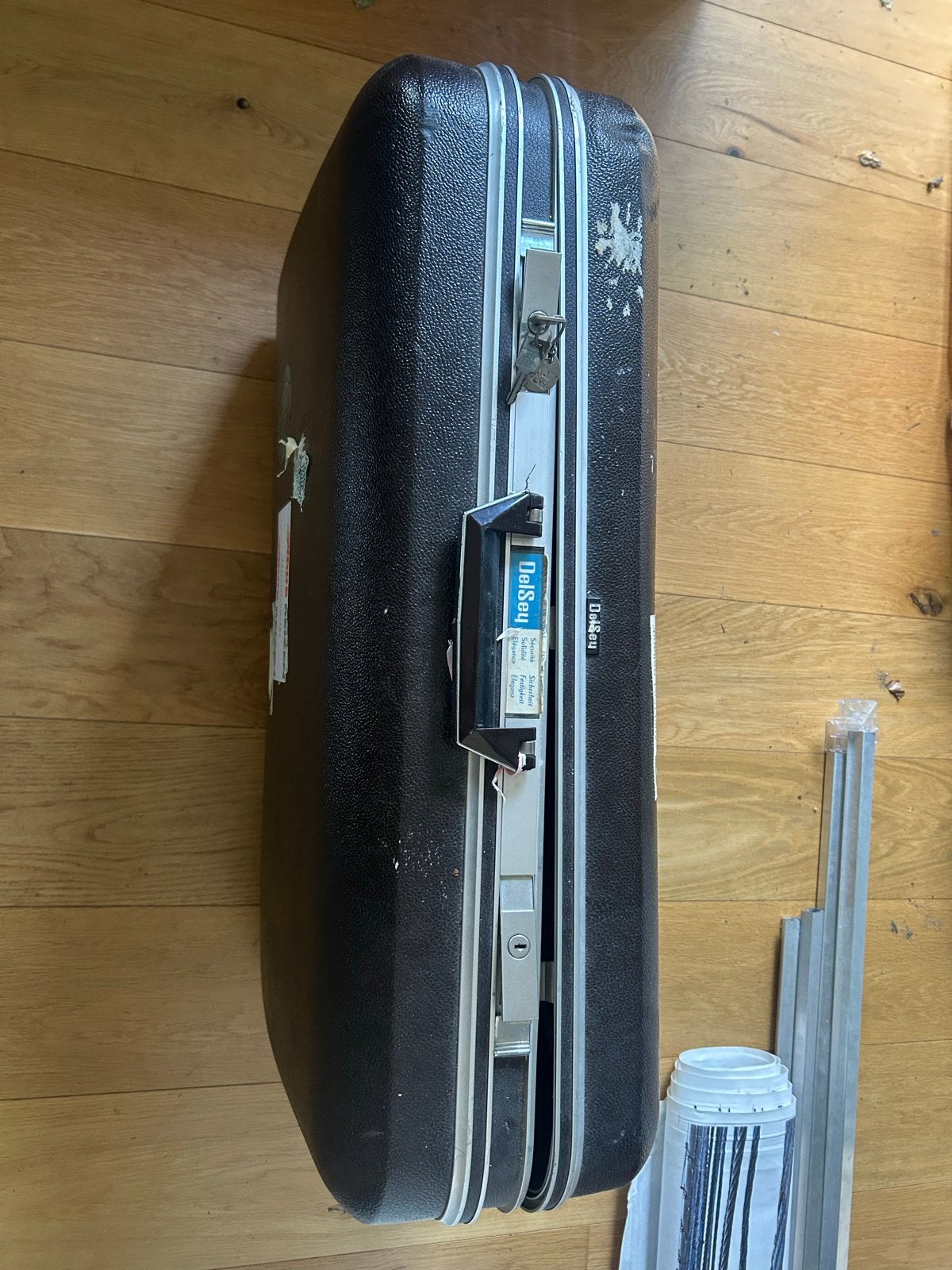 Vintage Koffer - Hard Kunststof - Gebruikt, Gebruikt, Hard kunststof, 45 tot 55 cm, Slot