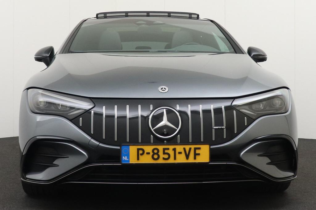 Mercedes-Benz EQE AMG 43 4MATIC 91kWh Pano-dak Hyper-Scherm, Automaat, Gebruikt, 124 €/maand, Origineel Nederlands