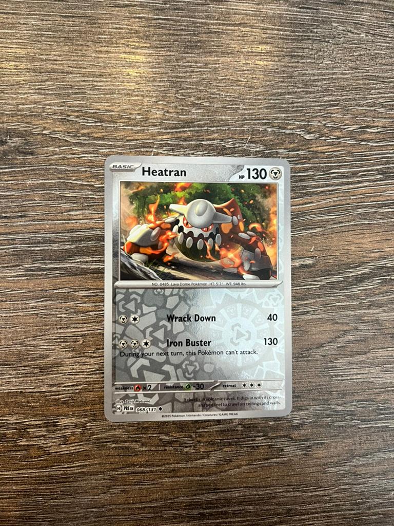 Heatran PRE 068/131 reverse holo, Ophalen of Verzenden, Zo goed als nieuw