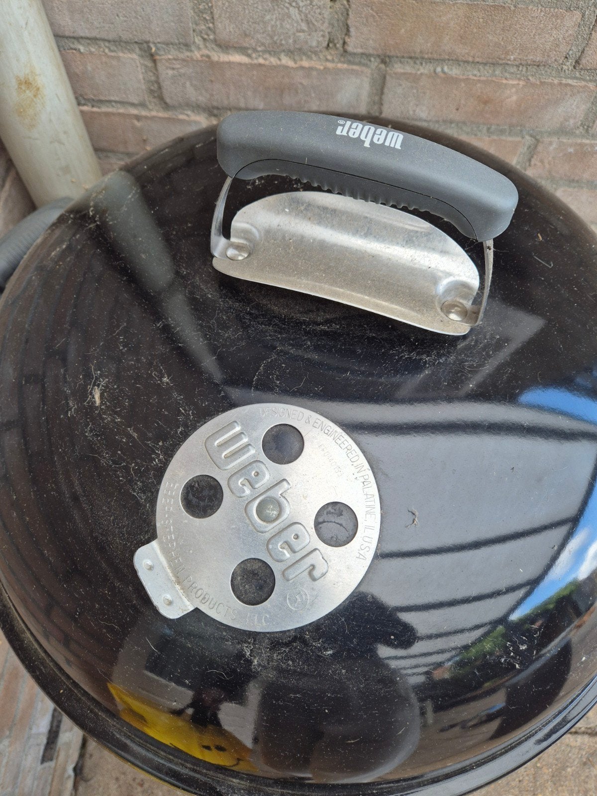 Weber Compact Kettle Houtskoolbarbecue, Ophalen, Gebruikt, Weber