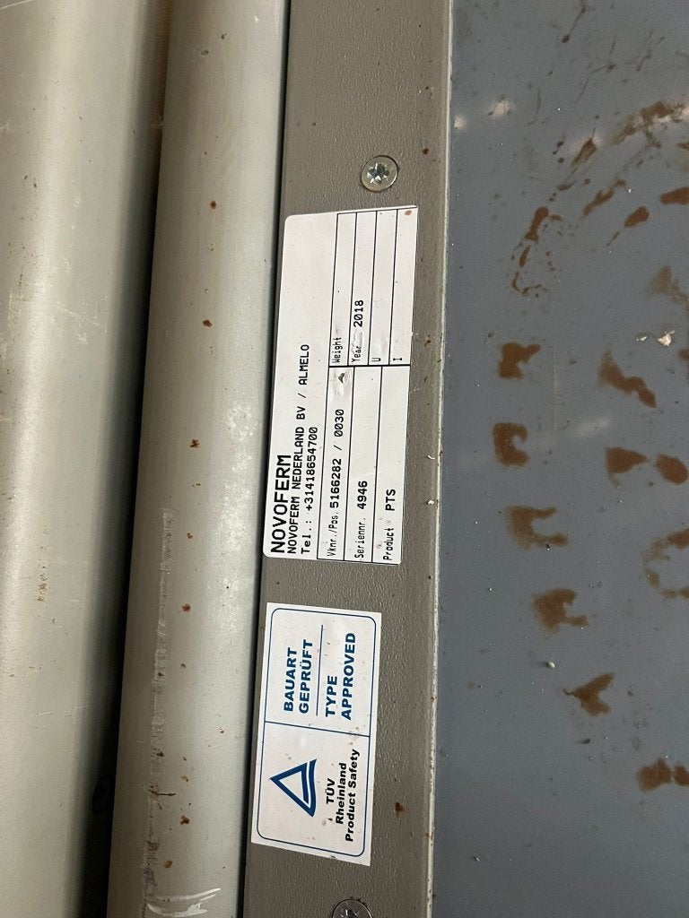 Industriële tochtdeur BXH=170cmx215cm., Ophalen, Gebruikt, 120 cm of meer, Binnendeur