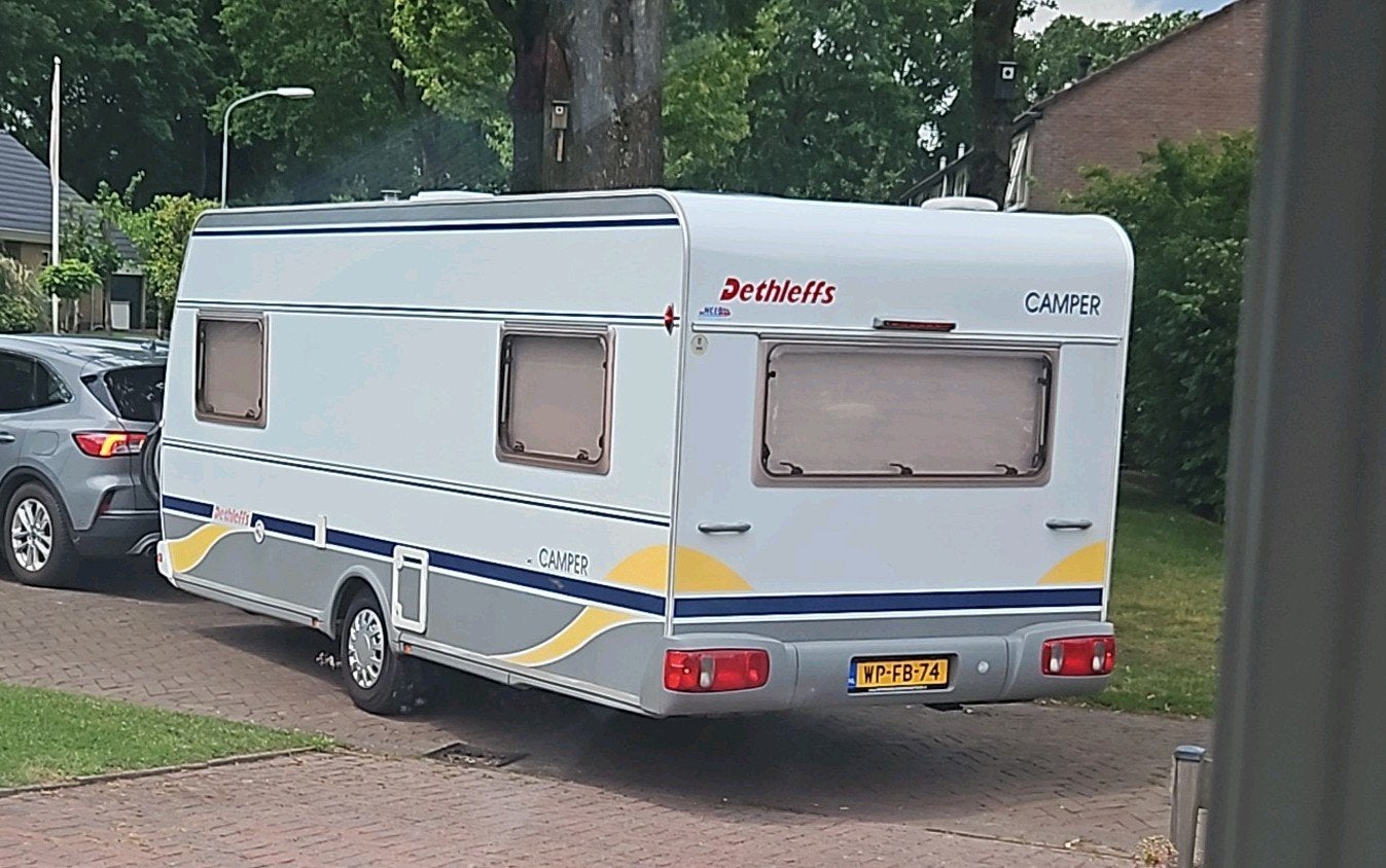 Dethleffs EL3 caravan, compleet en vakantieklaar!, Caravans en Kamperen, Rondzit, 7 tot 8 meter, Particulier, Mover