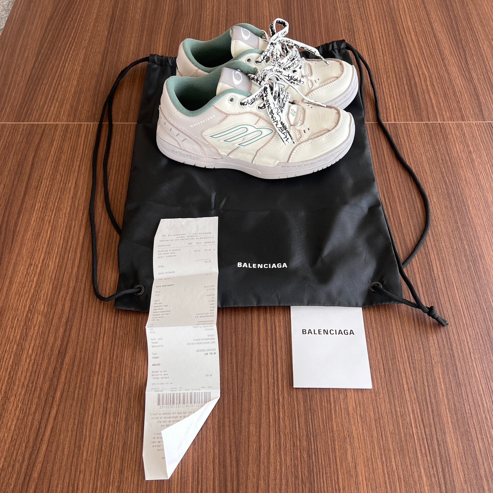 Balenciaga Hamptons (Maat 40), Kleding | Heren, Schoenen, Wit, Ophalen of Verzenden, Sneakers of Gympen, Zo goed als nieuw