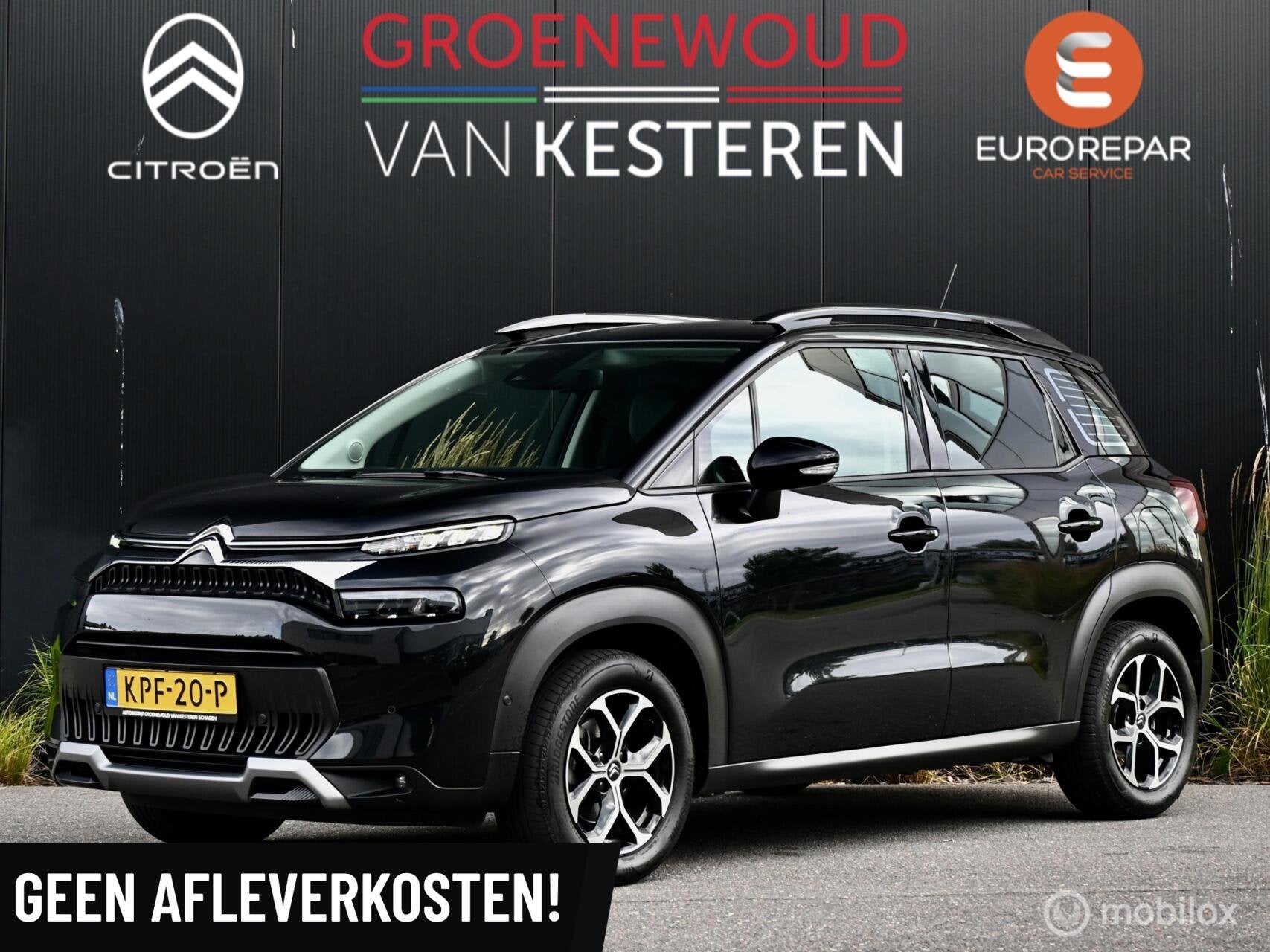 Citroen C3 Aircross 130pk Shine I Automaat I Leder I Trekhaa, Auto's, 12 maanden, 840 kg, Gebruikt, 1199 cc