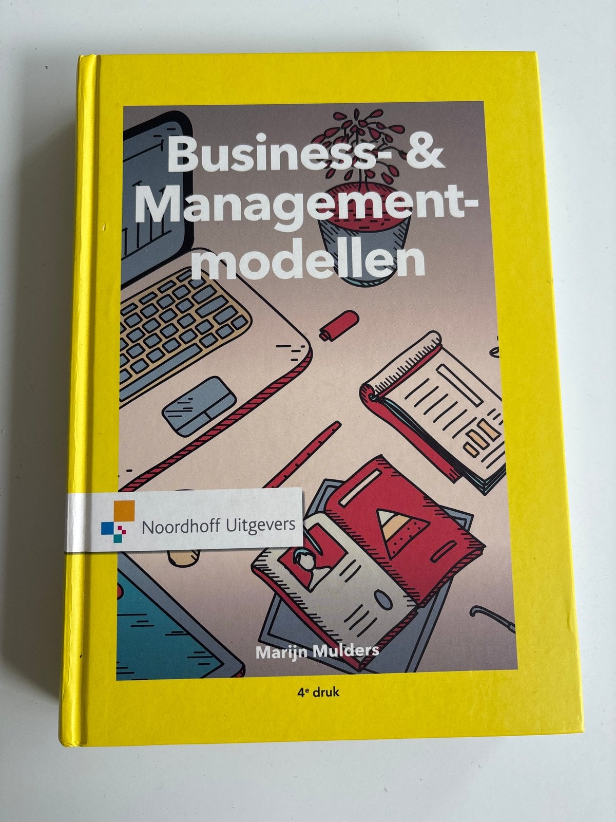 Business- & Managementmodellen - Marijn Mulders (4e druk), Ophalen of Verzenden, Zo goed als nieuw, Management