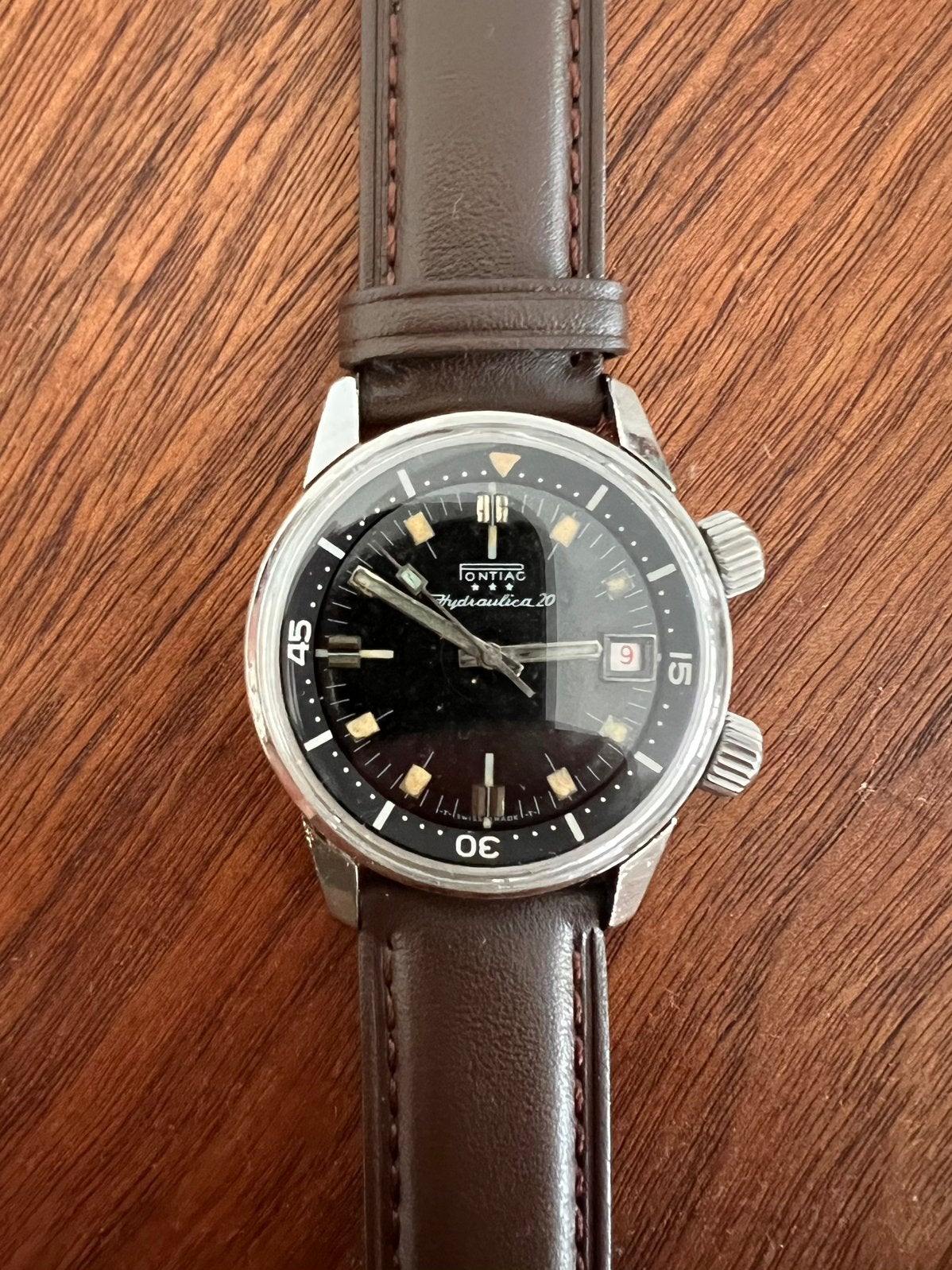 Pontiac Hydraulica 20 Super Compressor 36mm, Ophalen of Verzenden, Staal, Overige merken, 1960 of later