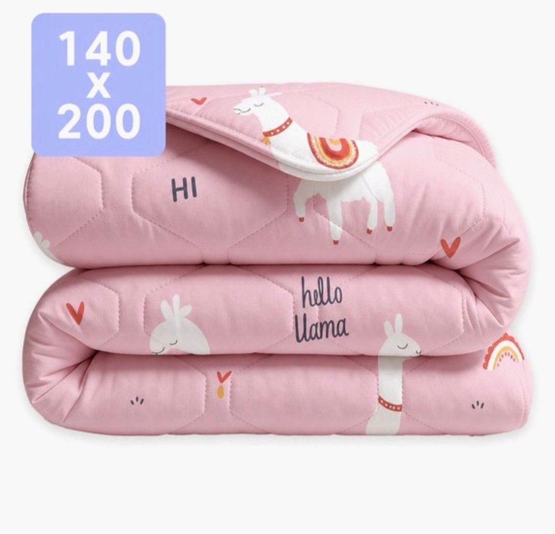 Happybed Lizzy de Lama wasbaar dekbed + 2 slopen NIEUW, Ophalen of Verzenden, Nieuw