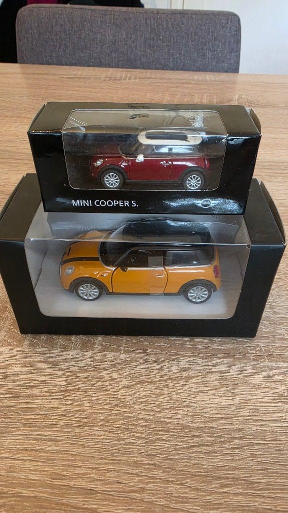 Mini Cooper S. speelgoedauto's, Ophalen of Verzenden, Nieuw