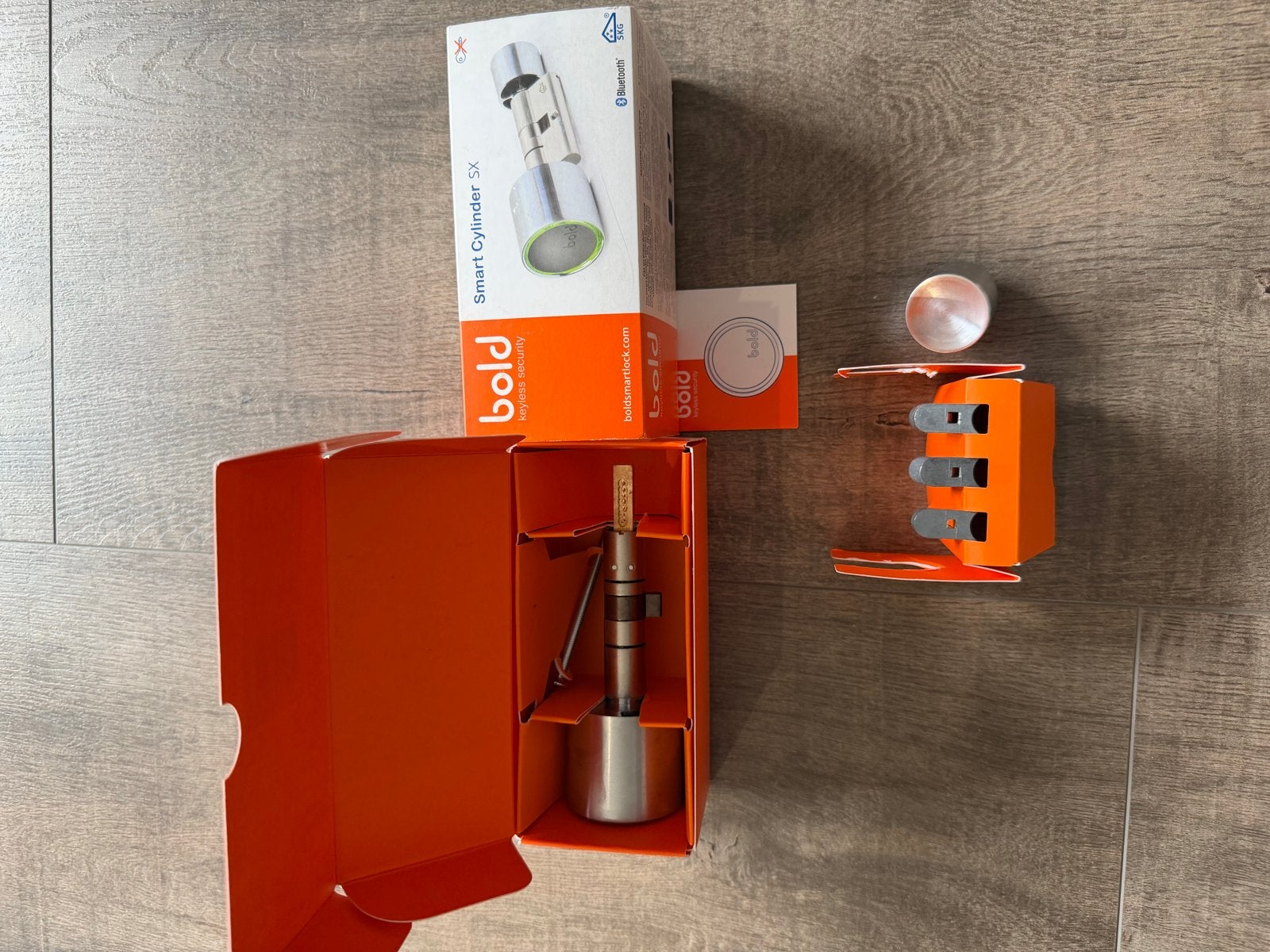 Bold Smart Lock SX33 - Slimme Deurslot, Ophalen of Verzenden, Nieuw, Rvs, Slot