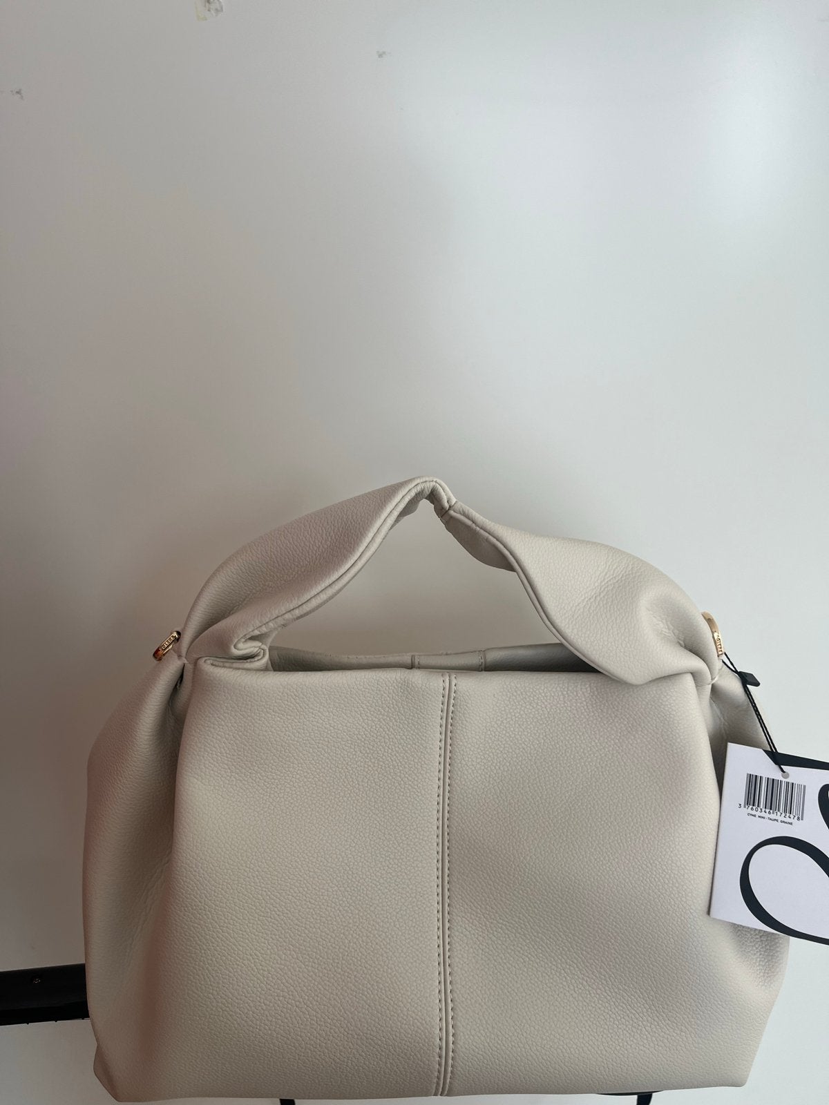 Polène Cyme handtas - Taupe Graine, Ophalen of Verzenden, Nieuw, Beige, Handtas