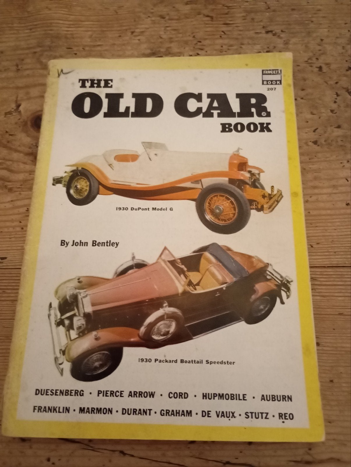 Vintage Old Car Book 1953 veel Foto's etc, Ophalen of Verzenden, Gebruikt