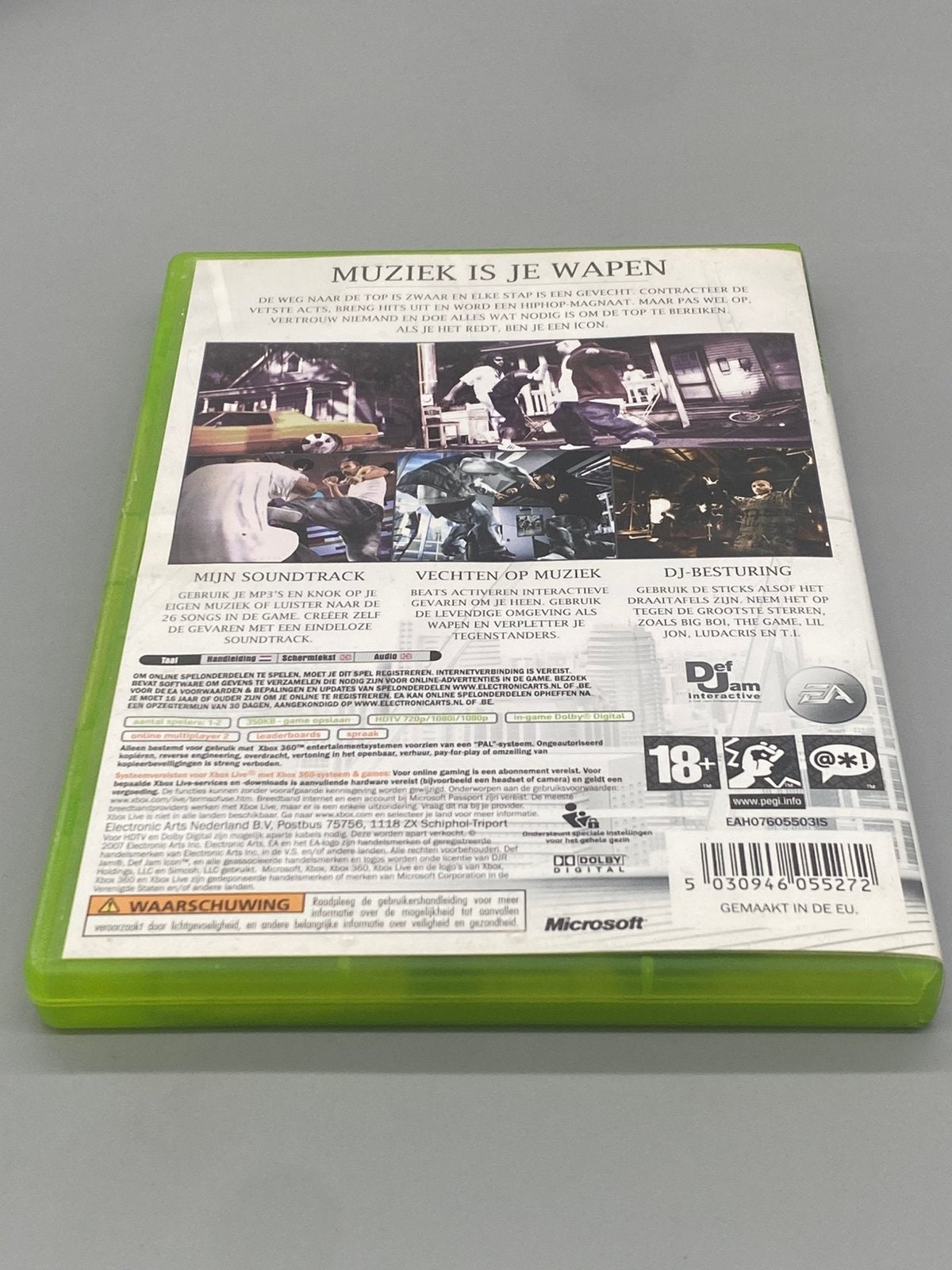 Def Jam: Icon – Xbox 360 – Compleet, Avontuur en Actie, Vanaf 18 jaar, Info@eagames.com, 1 speler