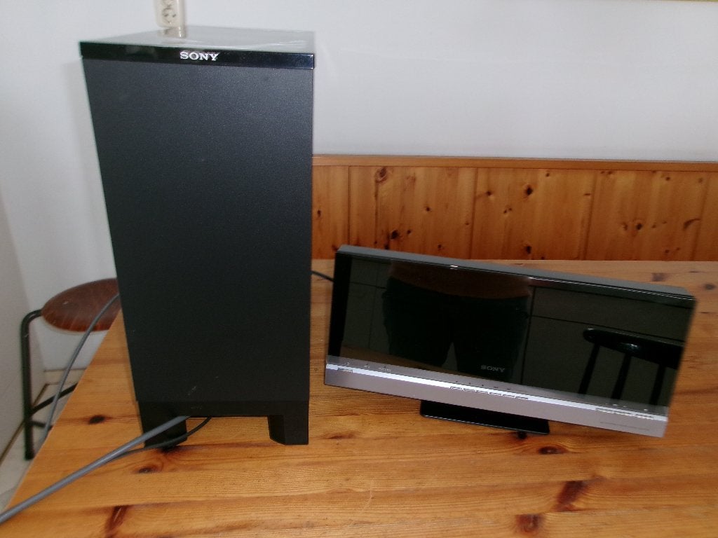 SONY DVD Receiver / SONY Active Subwoofer, Ophalen, Gebruikt, 120 watt of meer, Sony