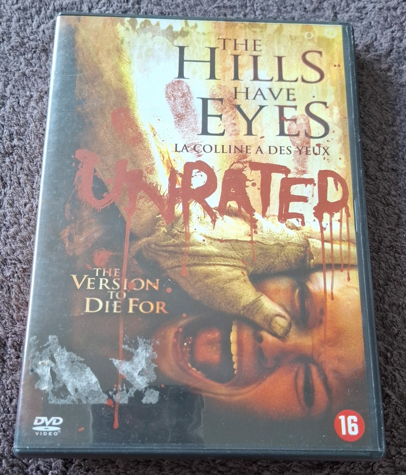 The hills have eyes DVD unrated, Vanaf 16 jaar, Ophalen of Verzenden, Zo goed als nieuw, Thriller