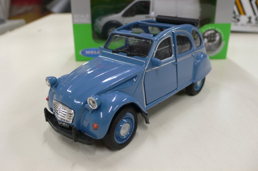 citroen 2cv -WELLY-AANBIEDING!!!! 1/36, Verzenden, Nieuw, Auto