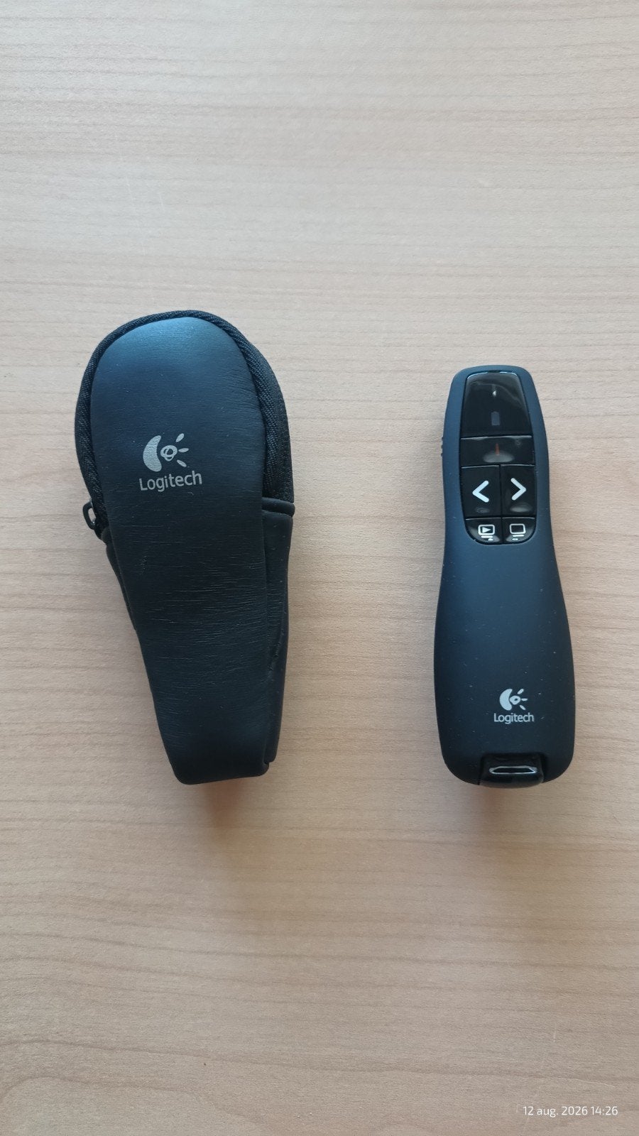 Logitech R400 Draadloze Presenter met Laserpointer, Ophalen of Verzenden, Zo goed als nieuw, Logitech, ChromeOS