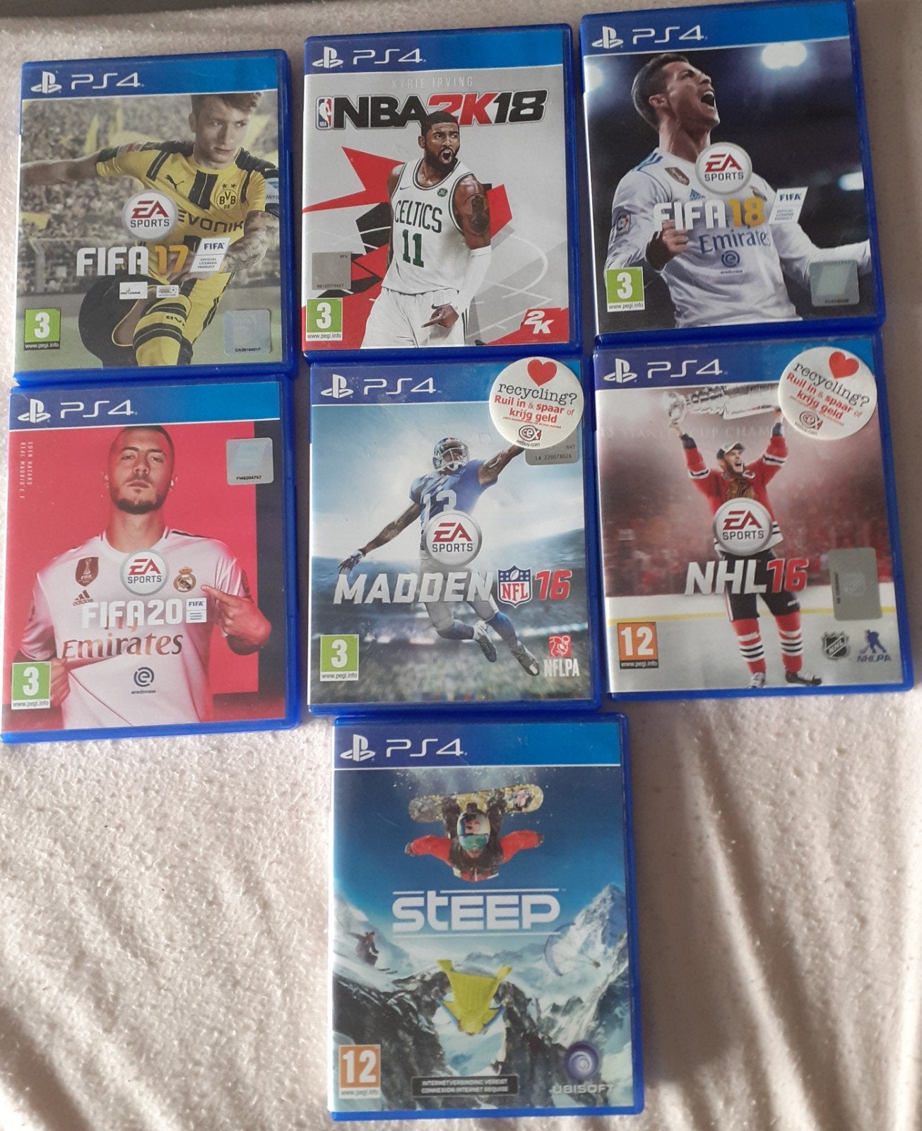 playstation 4 games, 1 speler, Ophalen, Gebruikt, Vanaf 3 jaar