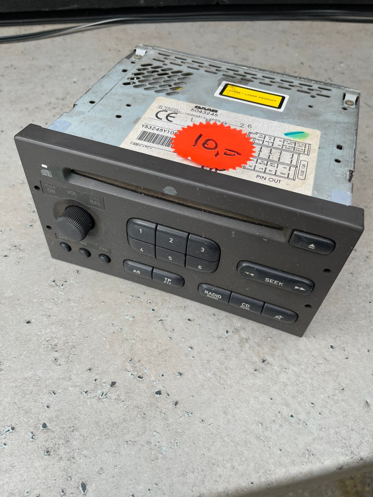 SAAB  disc speller, Gebruikt, L, L, L