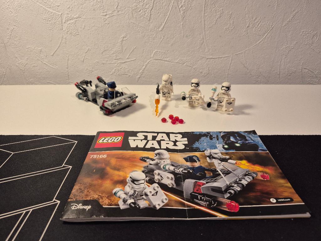 Lego Star Wars 75166 First Order Transport Speeder Pack, Gebruikt, Star Wars, Lego, Ophalen of Verzenden