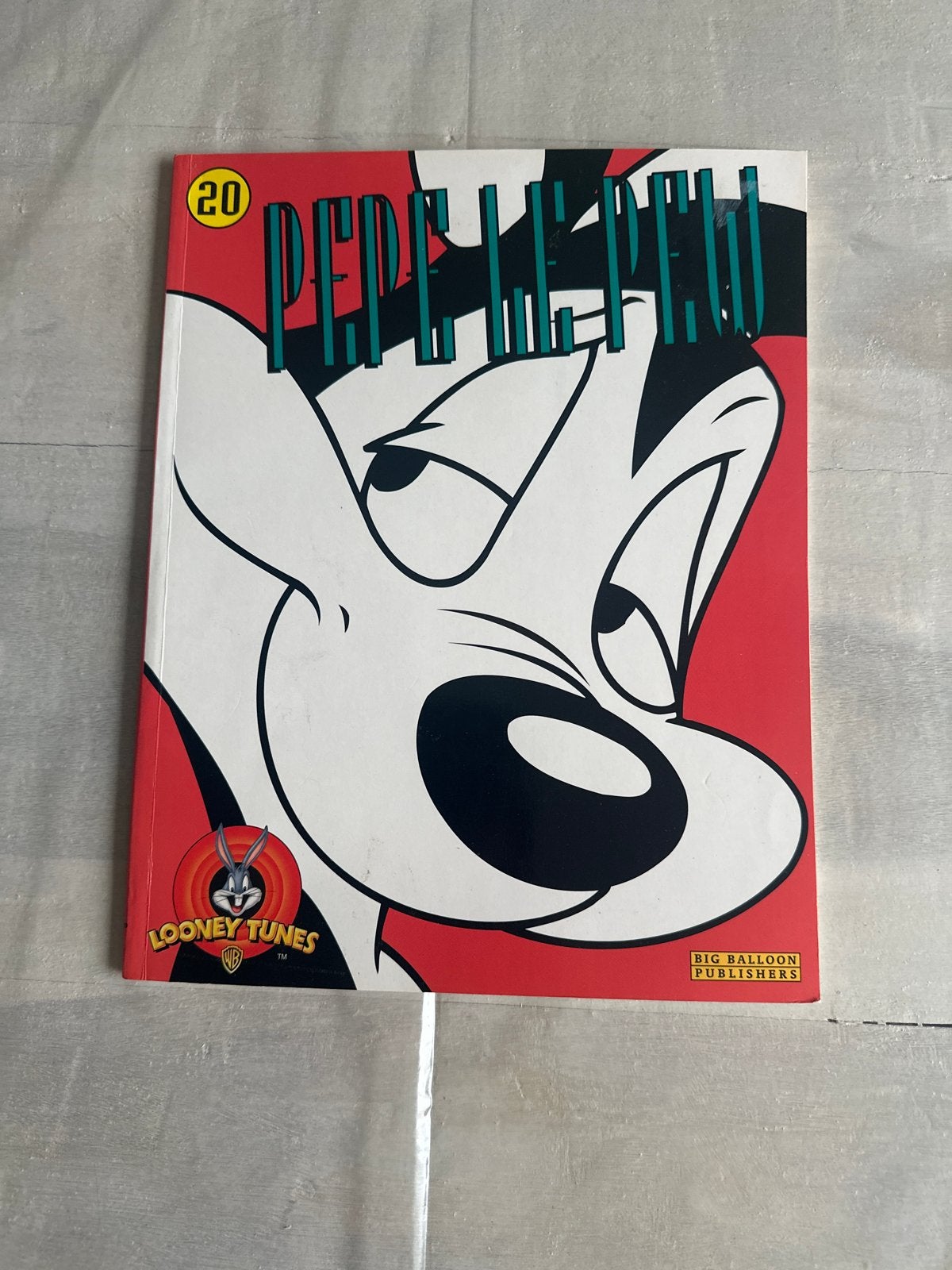 Pepe Le Pew Stripboek - Looney Tunes Collectie #20, Eén stripboek, Ophalen of Verzenden, Gelezen
