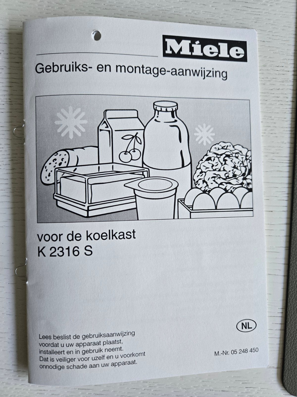 Koelkast Miele izgst, Ophalen
