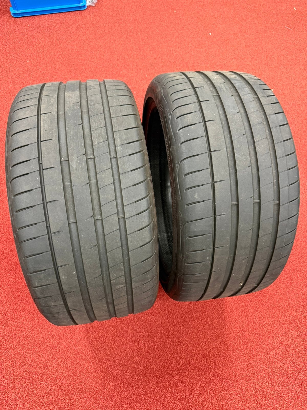 2x Goodyear eagle f1 supersport 265/35/19, 19 inch, Gebruikt, 265 mm, Ophalen of Verzenden
