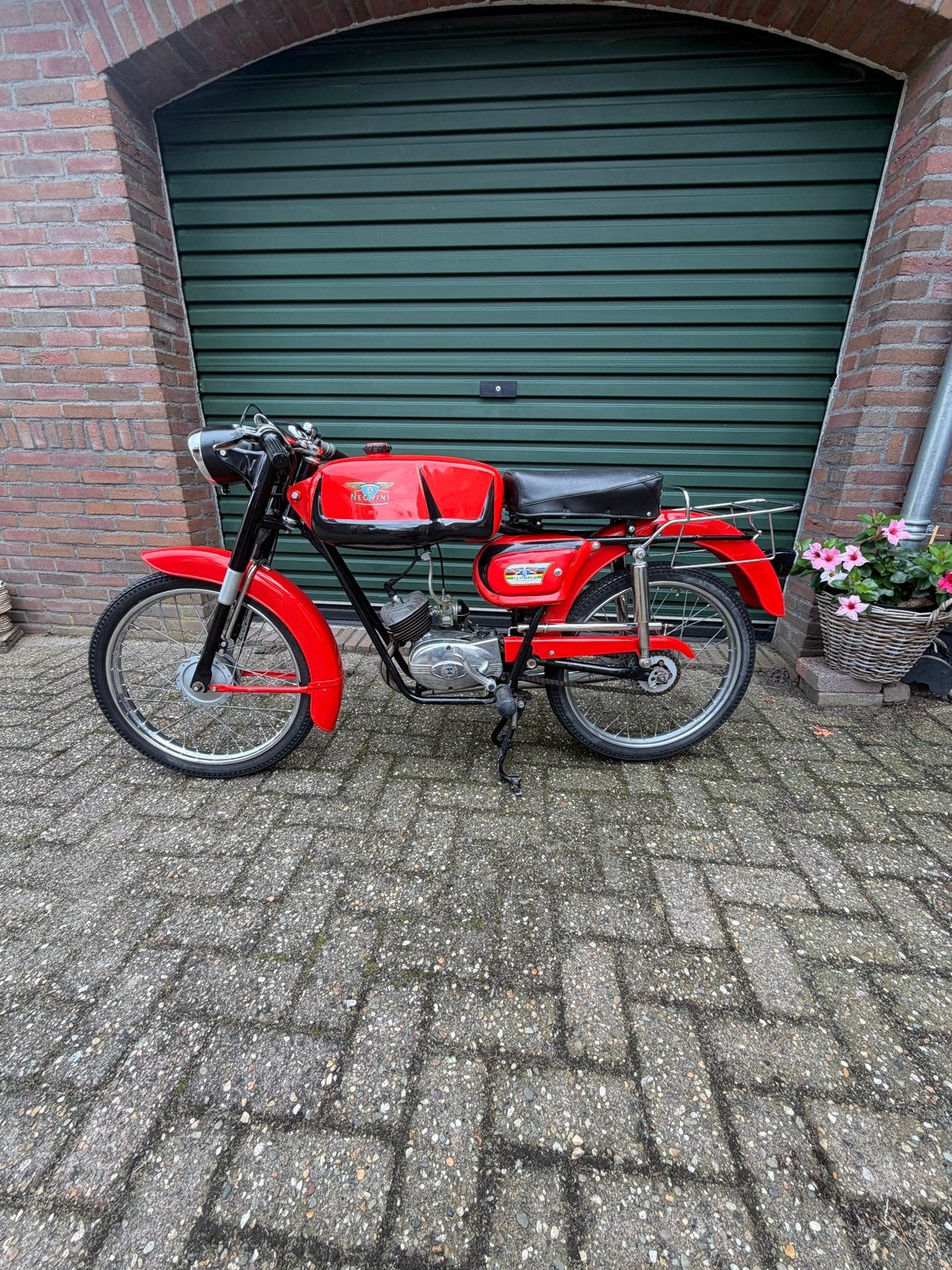 Negrini Sport 3v Pista Sport- Klassieke Italiaanse Bromfiets, Ophalen, Gebruikt, Maximaal 45 km/u, 50 cc