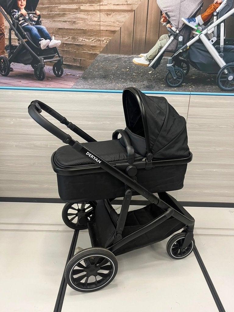 Evy Kinderwagen Zwart