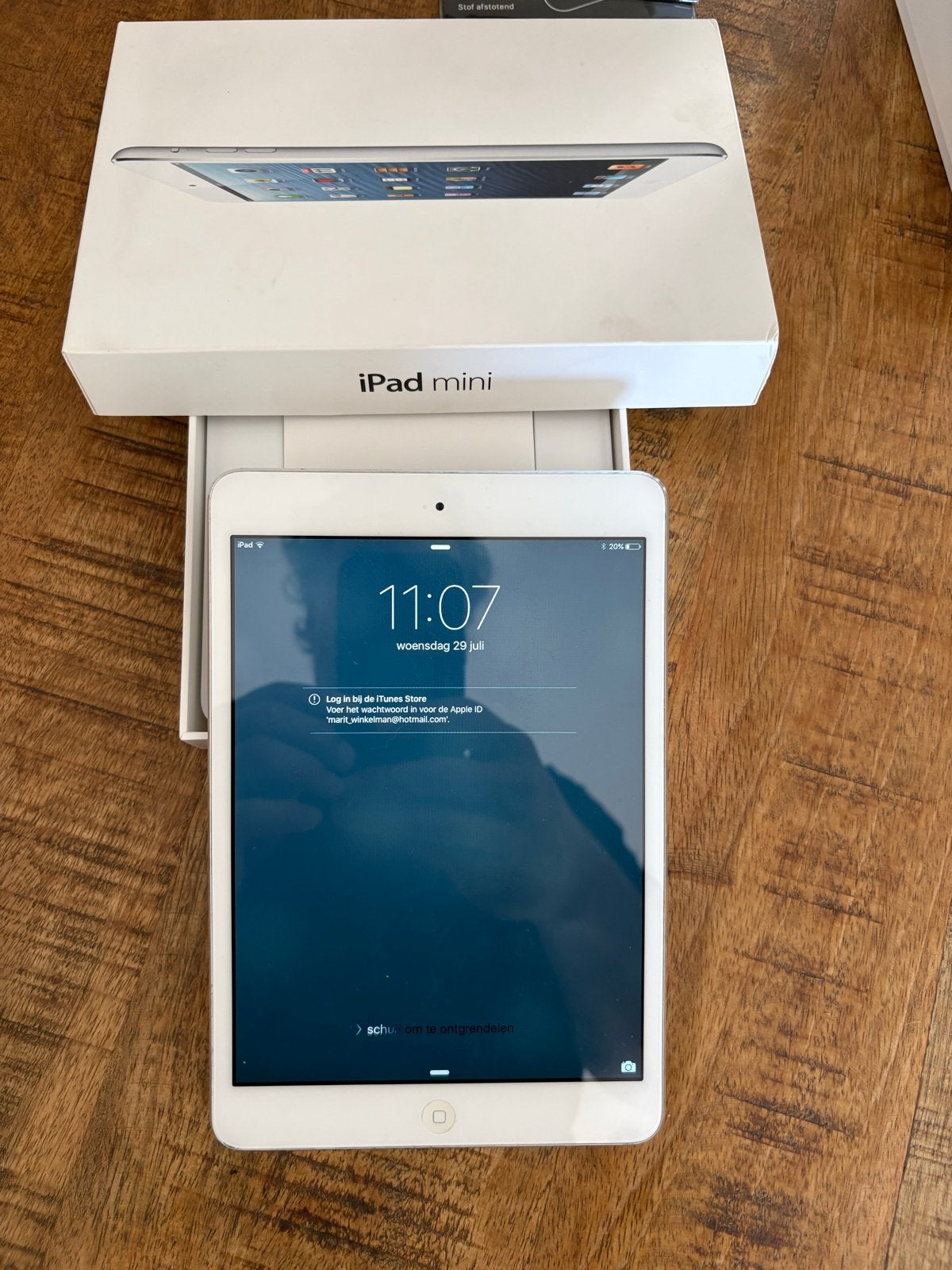 Apple iPad Mini (A1432) - 16GB, Wi-Fi, Zilver, Computers en Software, Apple iPads, Ophalen, Gebruikt, Zilver, 7 inch of minder