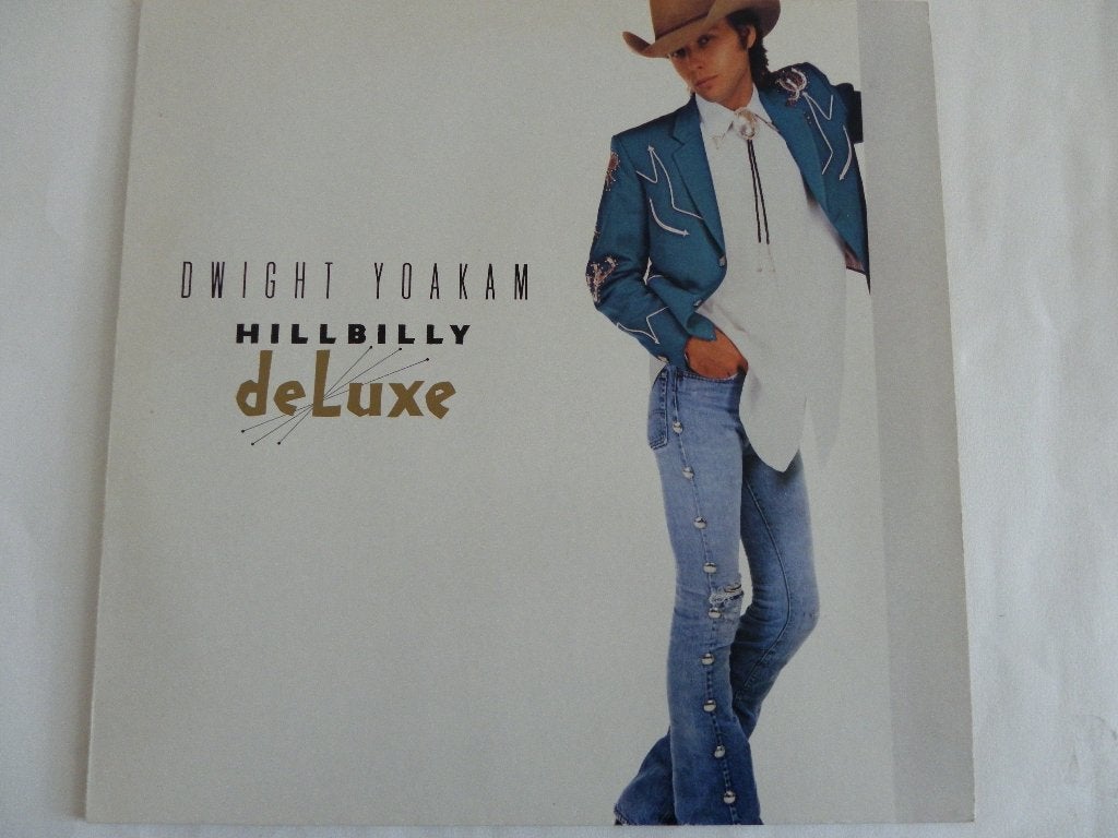 LP Dwight Yoakam - Hillbilly DeLuxe, Ophalen of Verzenden, 1980 - 1989, Zo goed als nieuw, 12 inch