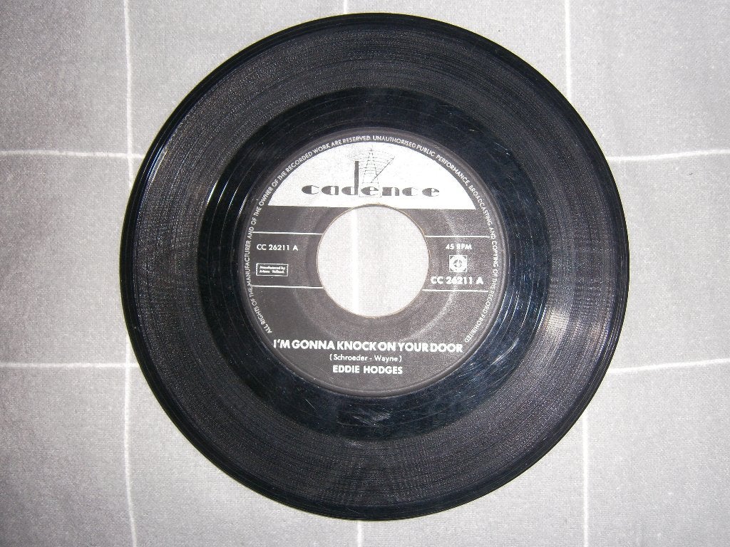 Eddie Hodges – I'm Gonna Knock On Your Door. 1961. RocknRoll, Ophalen, Gebruikt, Originele persing, 7 inch