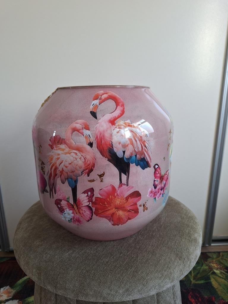Mooie vaas, Ophalen, Overige kleuren, Minder dan 50 cm, Glas
