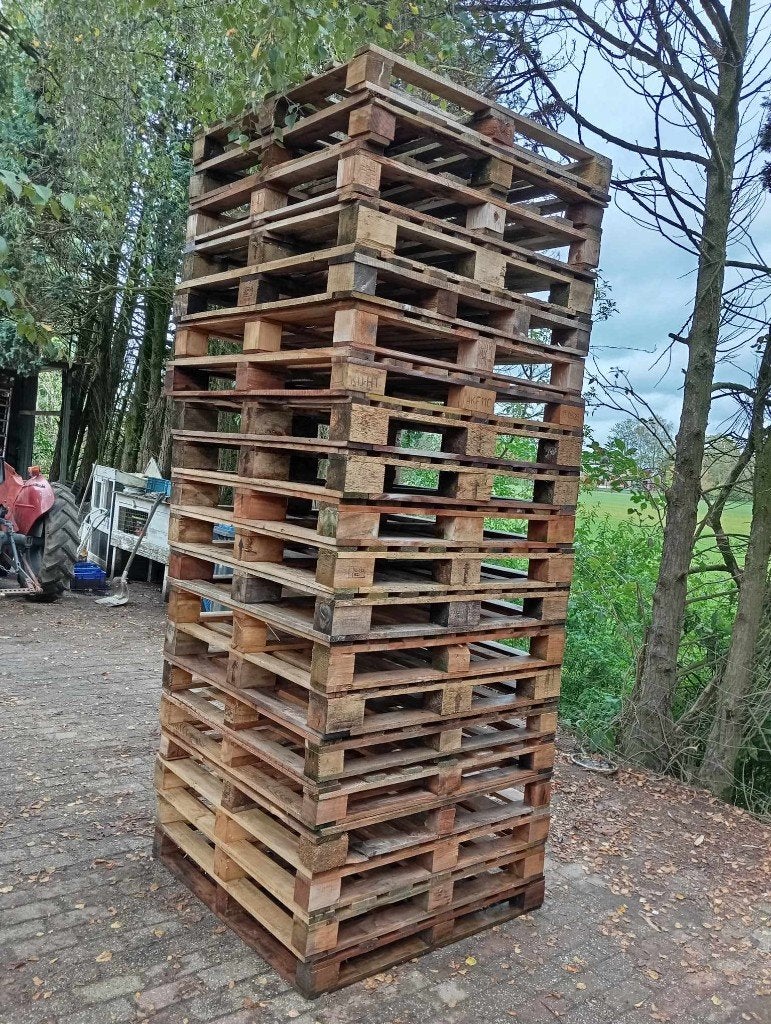 blok pallets, Ophalen, Zo goed als nieuw, Pallet, Minder dan 200 cm
