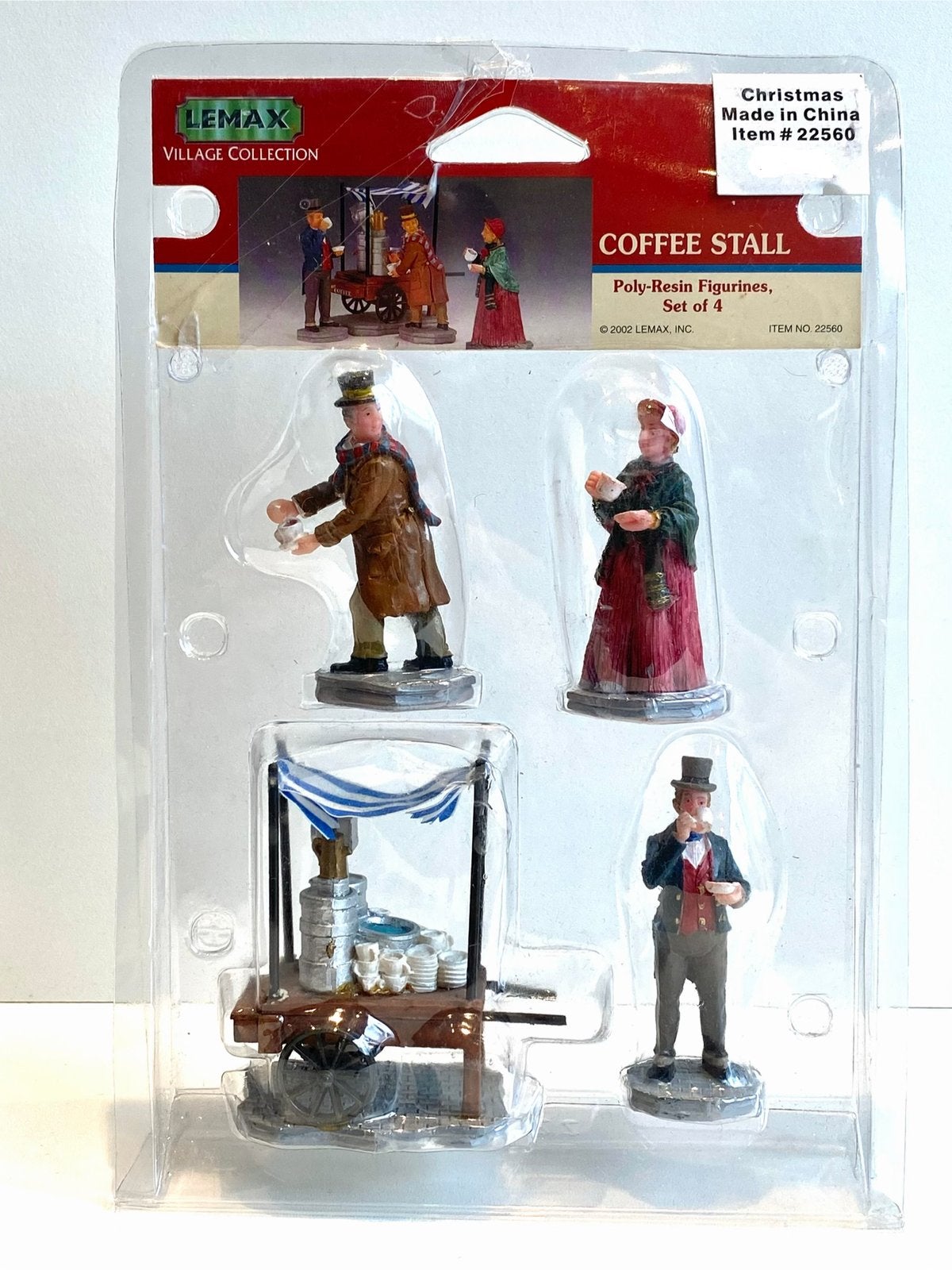 Lemax Coffee Stall, set of 4 (22560), Verzenden