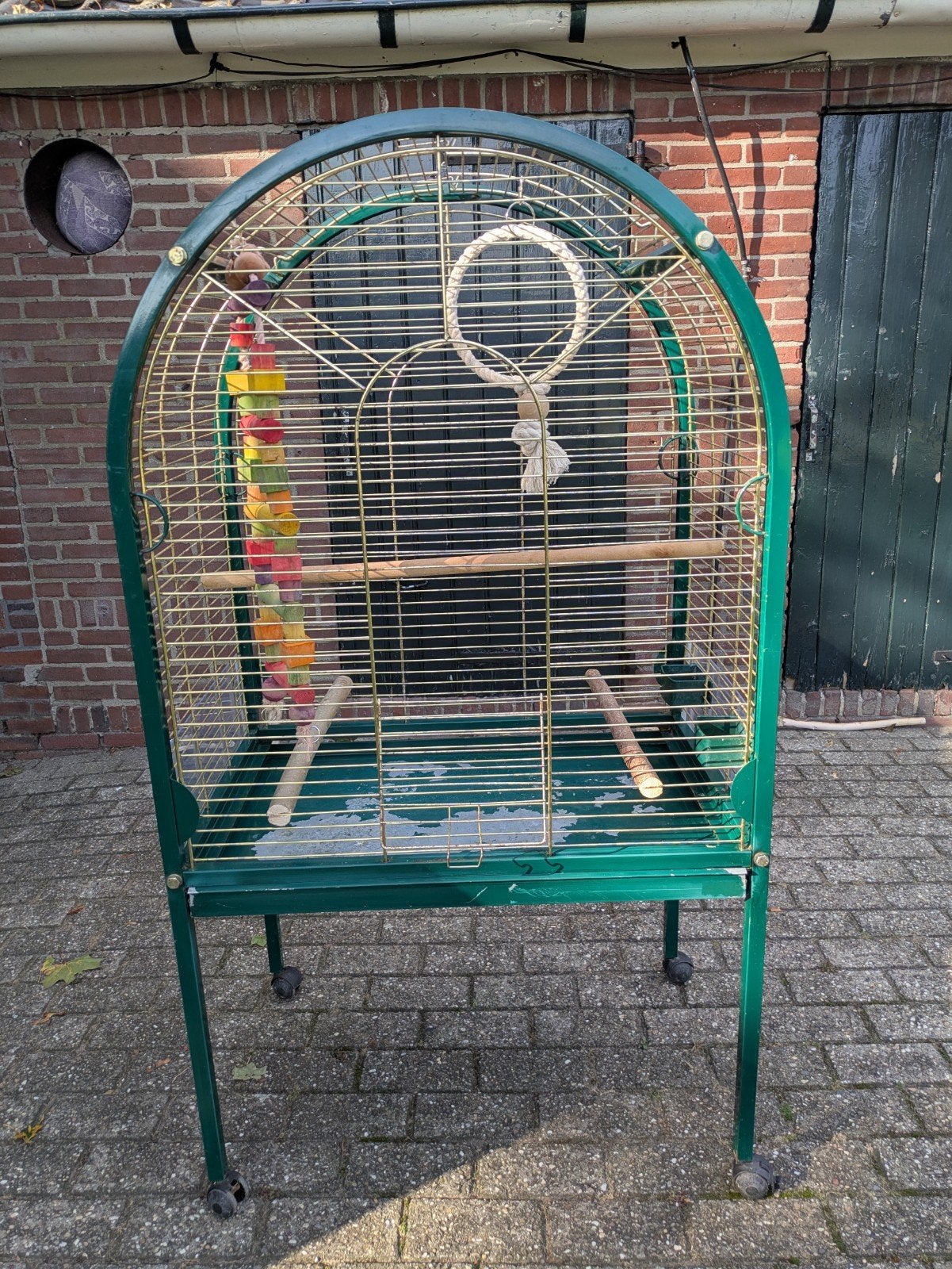 papegaaienkooi, Ophalen, Metaal, Vogelkooi