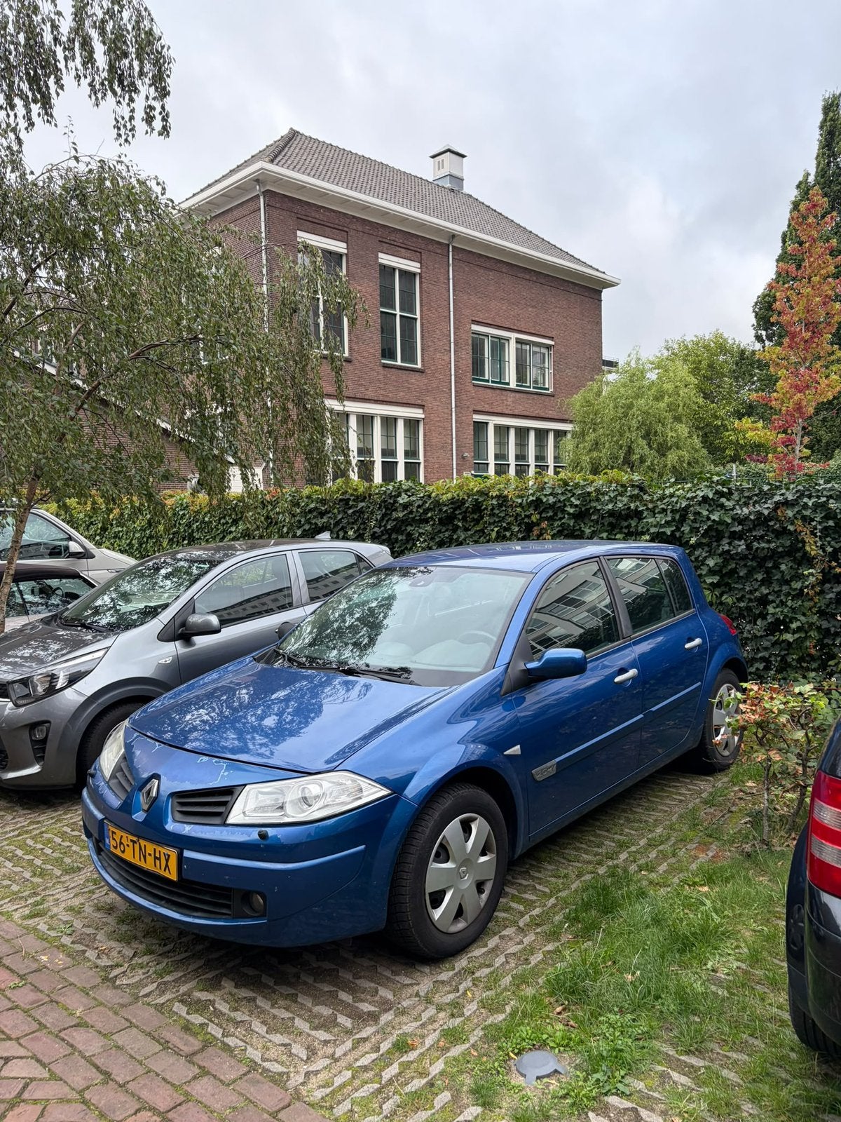 Renault Mégane 2.0 16V AUT S2005 2006 Blauw, Auto's, 1998 cc, 4 cilinders, Blauw, Origineel Nederlands