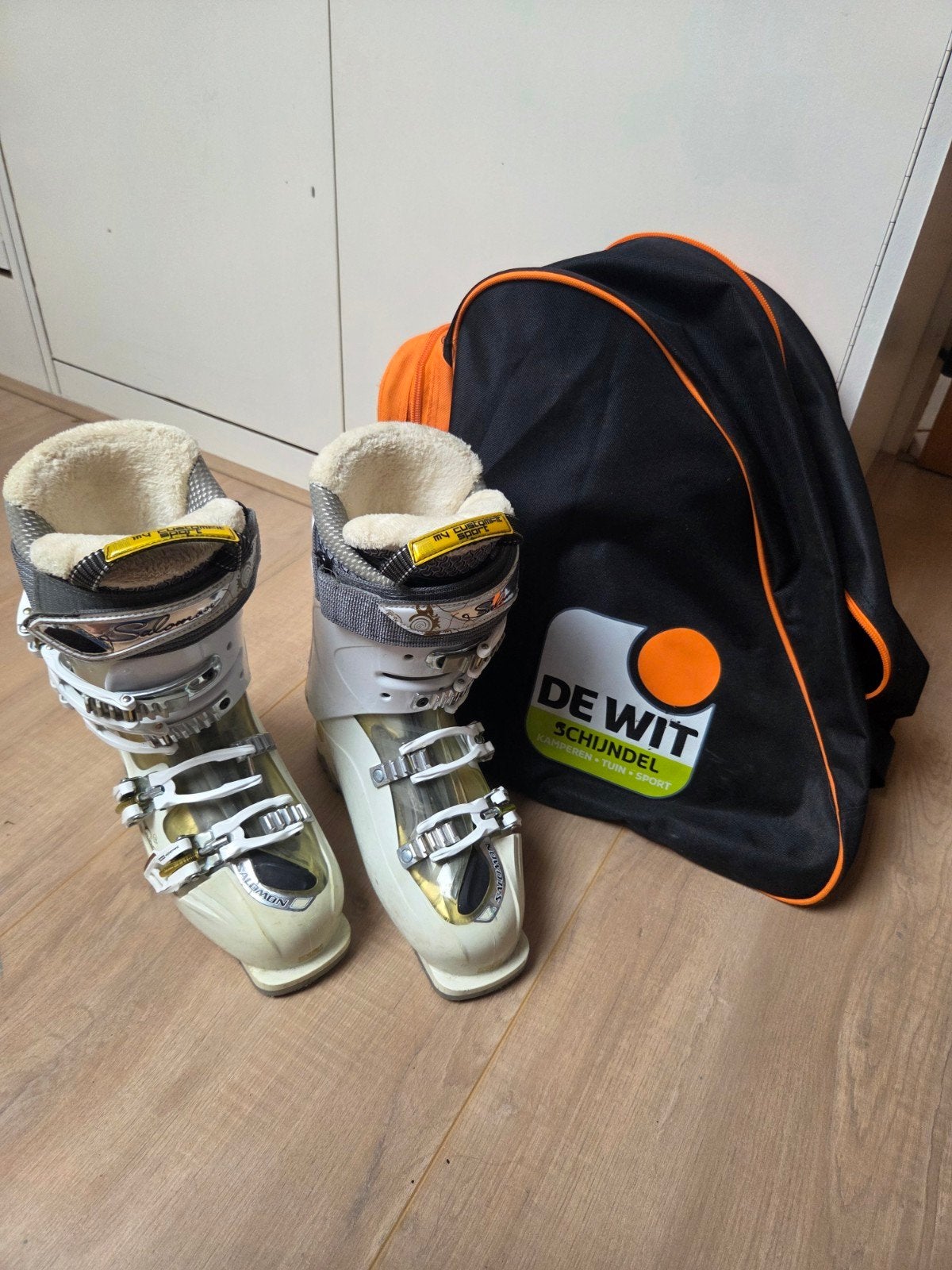 Salomon skischoenen maat 24, 160 tot 180 cm, Gebruikt, Schoenen, Salomon